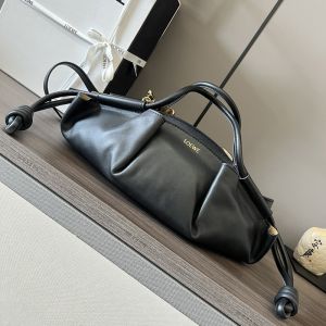 Loewe Small Paseo Bag In Nappa Calfskin Black
