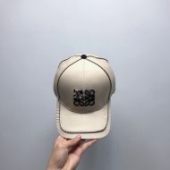 Loewe Anagram Baseball Cap Canvas In Apricot