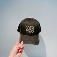Loewe Anagram Baseball Cap Canvas In Black