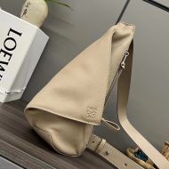Loewe Anton Sling In Grained Calfskin Grey