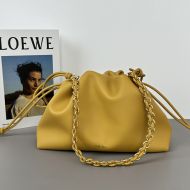 Loewe Medium Flamenco Purse In Mellow Calfskin Yellow