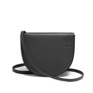 Loewe Heel Bag Soft Calfskin In Black