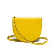 Loewe Heel Bag Soft Calfskin In Yellow