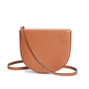 Loewe Heel Bag Soft Calfskin In Brown