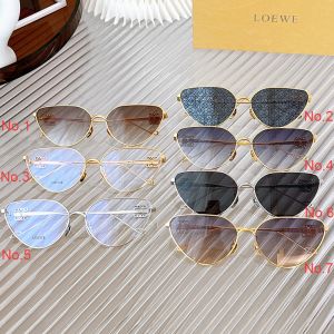 Loewe LW50037U Metal Anagram Sunglasses