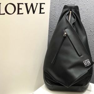 Loewe Small Anton Backpack Classic Calfskin In Black