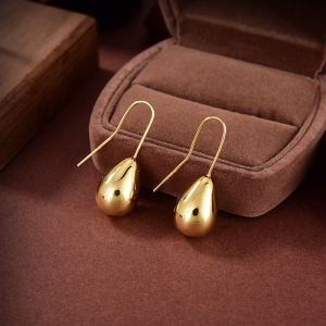 Loewe Vermeer Earrings In Metal Gold
